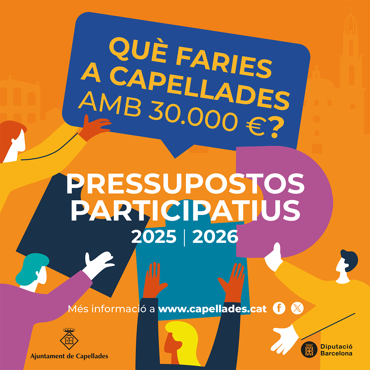 Imagen para los medios: PRESSUPOSTOS PARTICIPATIUS 2025-2026